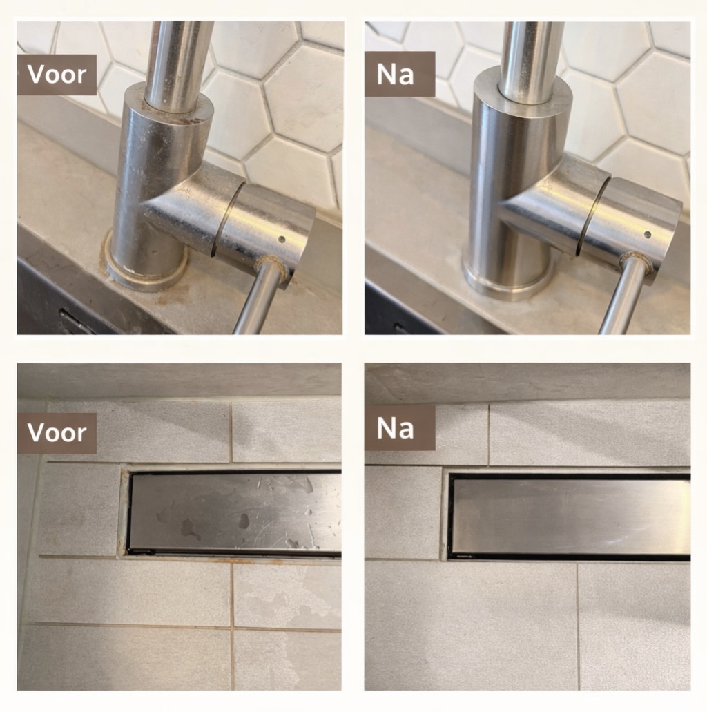 Dieptereiniging badkamer en keuken 