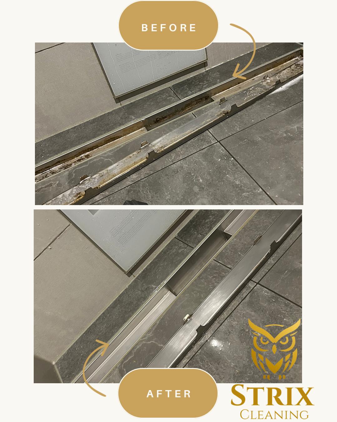 Douchegoot reinigen met advies professionele reiniging voor hardnekkig vuil