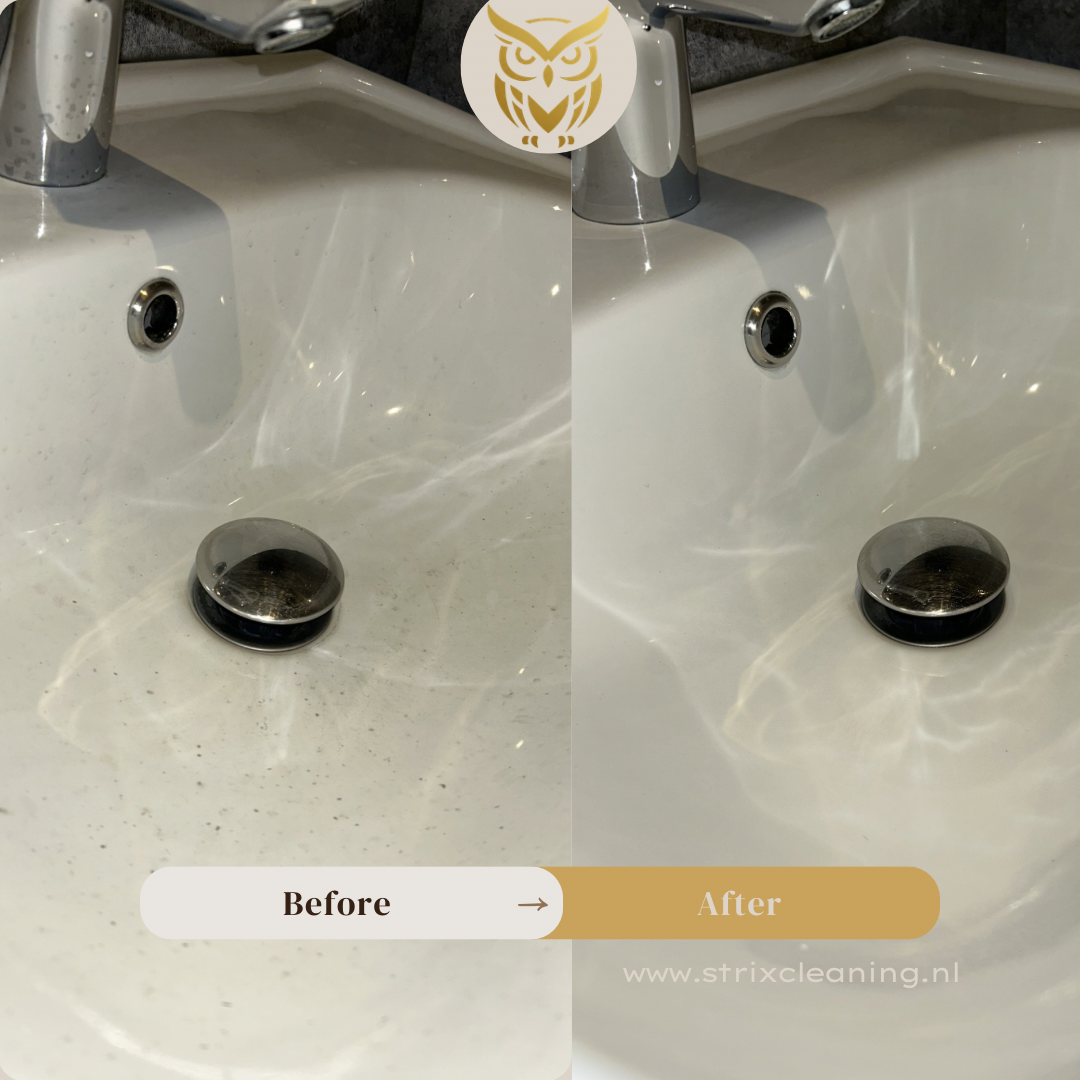 Schoonmaker inhuren eenmalig voor badkamerreiniging en kalkaanslag verwijderen