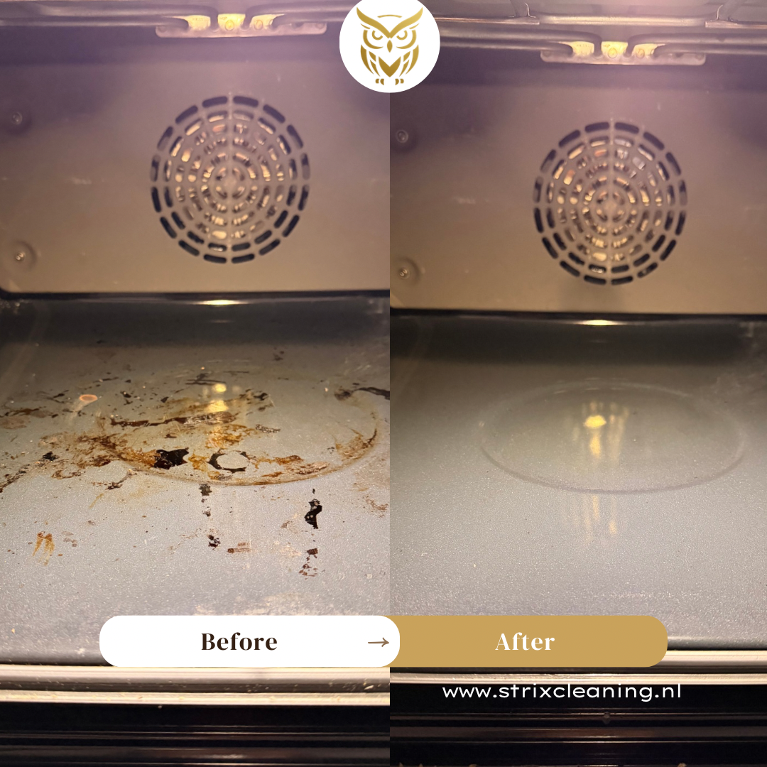 Voor & na: oven schoonmaken