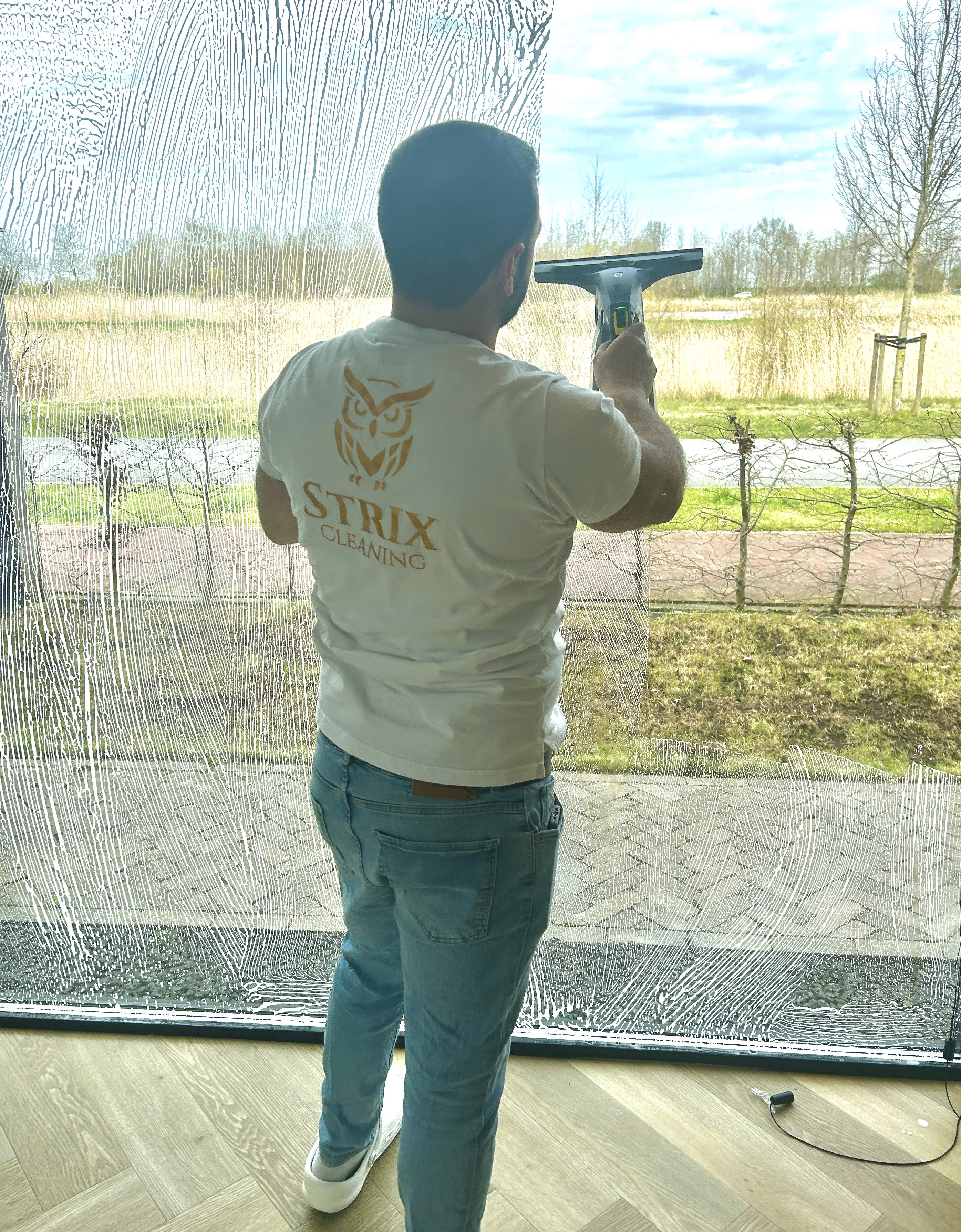 Professioneel ramen wassen